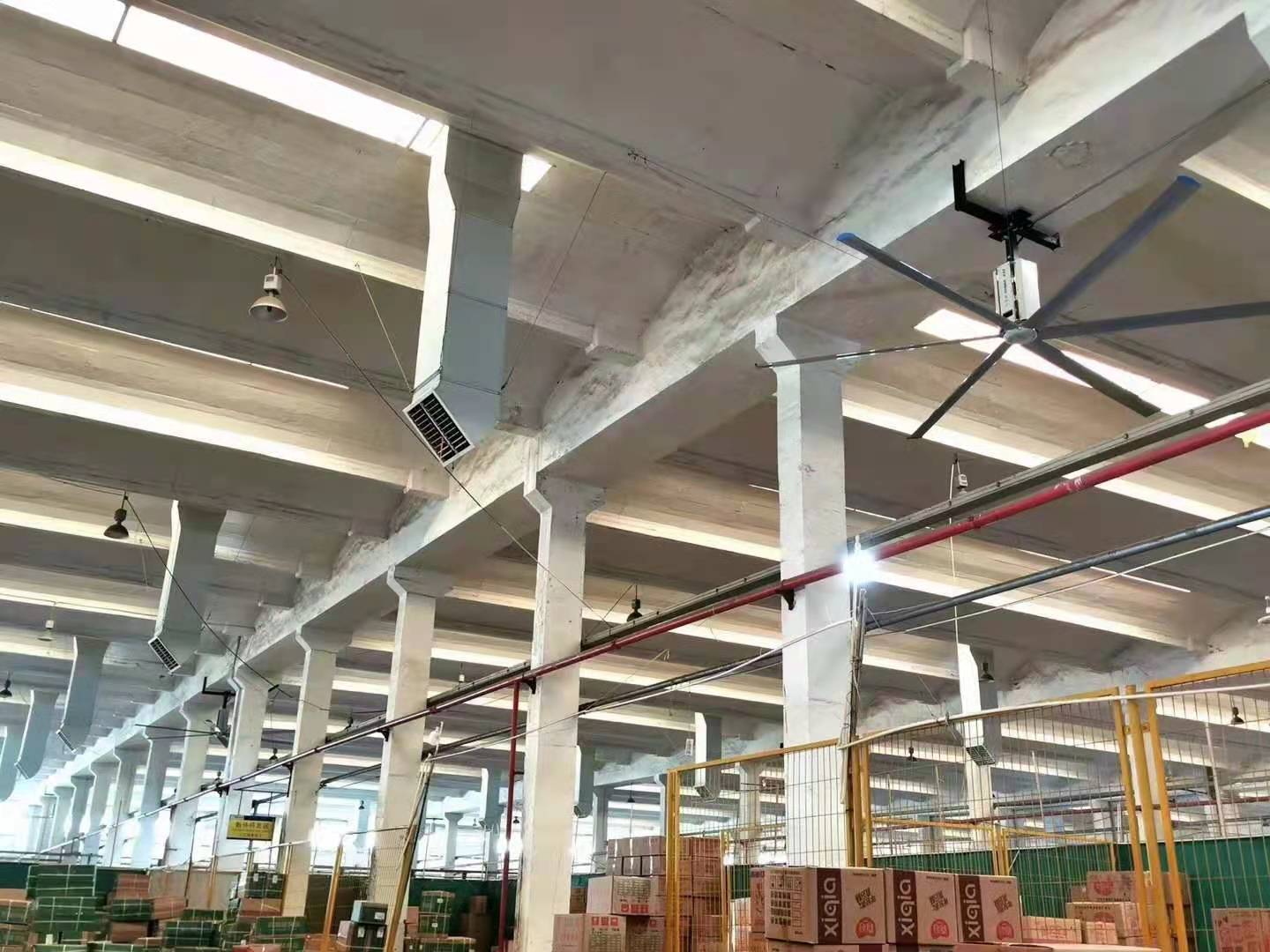 扇機組合-扇機互補-工業(yè)大風扇-環(huán)保空調(diào)-通風降溫設備