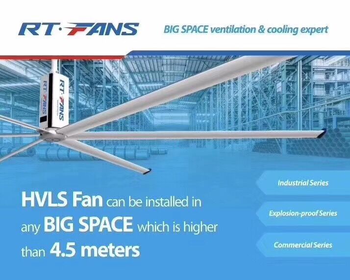 用瑞泰風工業(yè)大風扇，讓您自然涼快到底！