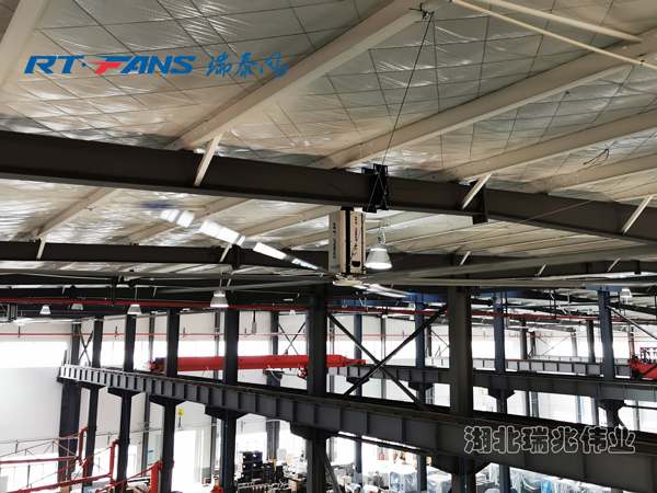 大型廠房車間降溫方案，就選瑞泰風(fēng)大型工業(yè)風(fēng)扇