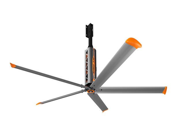 工業(yè)大風(fēng)扇讓人體皮膚表面感受到4-6攝氏度的溫差，